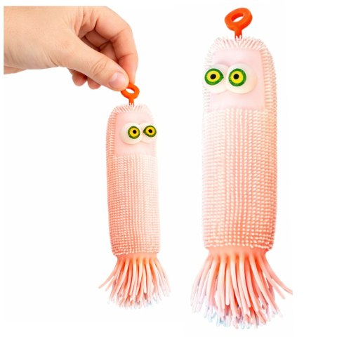 Gniotek Sensoryczny Do Odbijania Ściskania Stworek Z Kolcami Świecący LED