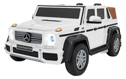 Pojazd Mercedes Benz MAYBACH G650 STRONG Biały
