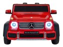 Pojazd Mercedes Benz MAYBACH G650 STRONG Czerwony