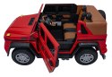 Pojazd Mercedes Benz MAYBACH G650 STRONG Czerwony