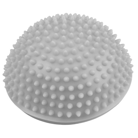 Półkula Sensoryczna Do Masażu Ćwiczeń Równowagi Szara 16 cm