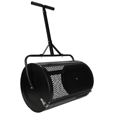 Rozsiewacz kompostu nawozu do trawnika LUARO walec siatkowy ogrodowy siewnik