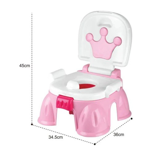 WOOPIE Pierwszy Nocnik dla Dziecka z Muzyką 3w1 Krzesełko Stopień