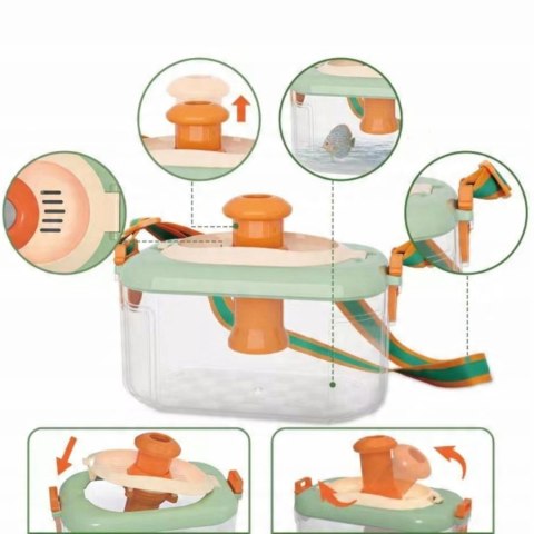 WOOPIE Zestaw Małego Odkrywcy Lornetka Kompas Siatka Na Owady Motyle Latarka