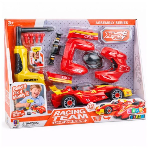 Zestaw Do Tuningu Auta Samochód Wyścigówka Do Skręcania Wkrętarka Światła