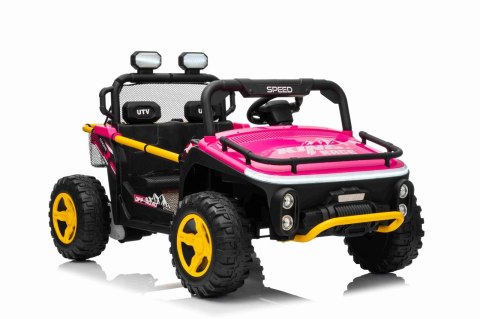 Pojazd Buggy UTV SPEED Różowy