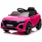 AUDI SQ8 RÓŻOWY Auto na akumulator, Pilot, Światła, Muzyka, Skóra, koła EVA
