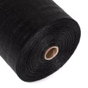 Agrowłóknina czarna agrotkanina UV 135g mata antychwastowa 1,6x50m kołki MulltiGarden
