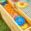 MASTERKIDZ Drewniany Stół Edukacyjny 1200L STEM Outdoor + Akcesoria