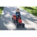 WOOPIE Traktor MAX na pedały z przyczepą czerwony