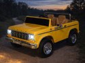 Auto na akumulator Dwu Osobowy Klasyczny Ford Bronco Autko Pickup PA0338