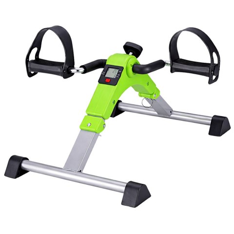 Mini Rowerek Treningowy Rotor Rehabilitacyjny 2w1 Z Licznikiem LCD Zielony