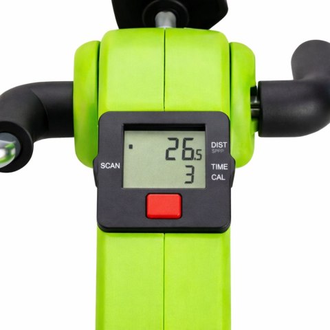 Mini Rowerek Treningowy Rotor Rehabilitacyjny 2w1 Z Licznikiem LCD Zielony