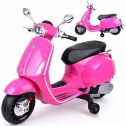 Motor skuter elektryczny VESPA na akumulator dla dziecka melodie PA0344