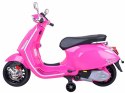 Motor skuter elektryczny VESPA na akumulator dla dziecka melodie PA0344