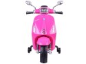 Motor skuter elektryczny VESPA na akumulator dla dziecka melodie PA0344
