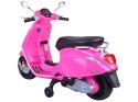 Motor skuter elektryczny VESPA na akumulator dla dziecka melodie PA0344