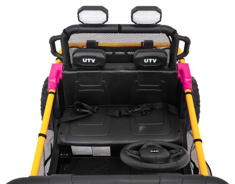 Pojazd Buggy UTV SPEED Różowy