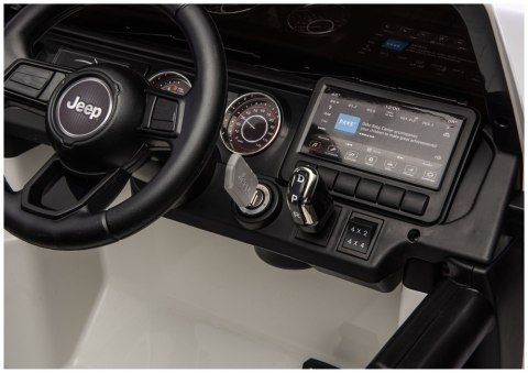 Pojazd Na Akumulator Jeep Rubicon 4x4 DK-JWR556 4x200W 24V Biały