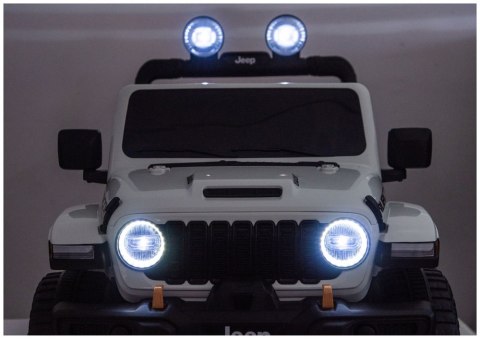 Pojazd Na Akumulator Jeep Rubicon 4x4 DK-JWR556 4x200W 24V Biały