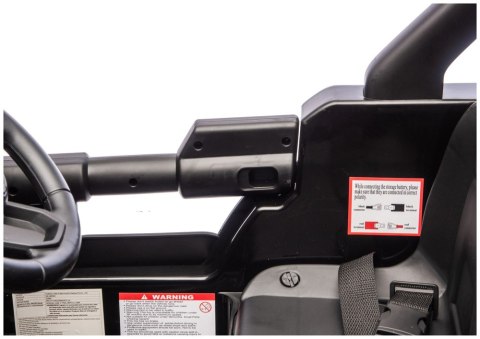 Pojazd Na Akumulator Jeep Rubicon 4x4 DK-JWR556 4x200W 24V Czarny