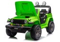 Pojazd Na Akumulator Jeep Rubicon 4x4 DK-JWR556 4x200W 24V Zielony