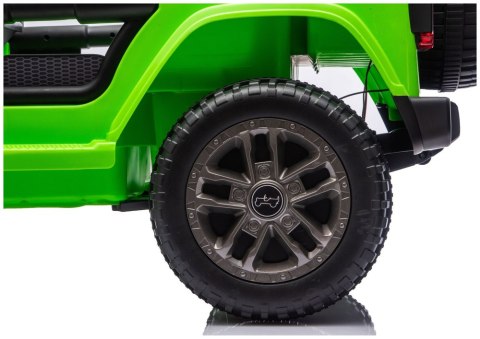 Pojazd Na Akumulator Jeep Rubicon 4x4 DK-JWR556 4x200W 24V Zielony