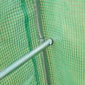 Szklarnia tunel ogrodowy foliowy 6x3x2 m 18 m² metalowy stelaż folia UV