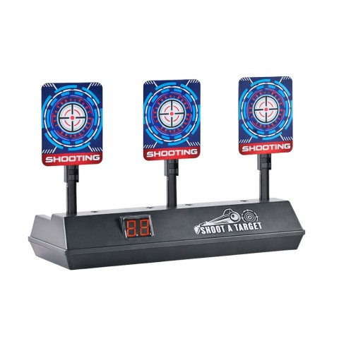 Tarcza Elektroniczna Do Strzelania Cyfrowy Licznik LCD Siatka Ruchome Cele