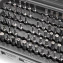 Zestaw narzędzi Bitów TORX i imbusów - 100 elementów w skrzynce