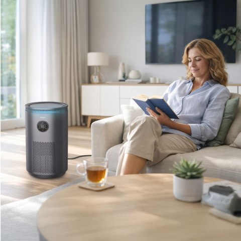 Nawilżacz ewaporacyjny z filtrem antybakteryjnym Webber COMO EH4001