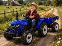 TRAKTOR na akumulator z przyczepą i ruchomym kiperem PA0347