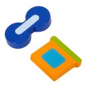 VIGA Drewniana Układanka Edukacyjna Montessori Pociąg