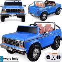 Auto na akumulator Dwu Osobowy Klasyczny Ford Bronco Autko Pickup PA0338