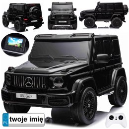 Auto na akumulator Mercedes G klasa 63 AMG 4x4 Panel Radio 2osoby PA0309