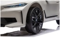 BMW i4 Biały Auto na akumulator EVA Skóra pilot