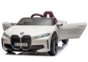 BMW i4 Biały Auto na akumulator EVA Skóra pilot