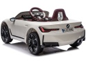 BMW i4 Biały Auto na akumulator EVA Skóra pilot