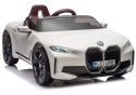 BMW i4 Biały Auto na akumulator EVA Skóra pilot