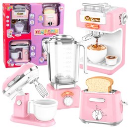 Zestaw Małego AGD Dla Dzieci Roboty Kuchenne Na Baterie Światła Dźwięki