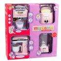 Zestaw Małego AGD Dla Dzieci Roboty Kuchenne Na Baterie Światła Dźwięki