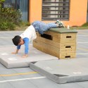 CLASSIC WORLD EDU Drewniana Skrzynia Gimnastyczna 3 Poziomy