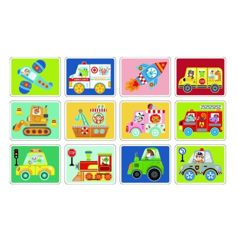 TOOKY TOY Układanka Edukacyjna Magnetyczne Pudełko dla Dzieci 80 el.