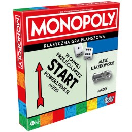 Hasbro Planszowa gra Monopoly Classic - klasyczna wersja odświeżona GR0859