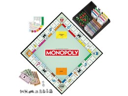 Hasbro Planszowa gra Monopoly Classic - klasyczna wersja odświeżona GR0859
