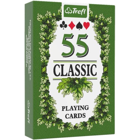 Trefl Klasyczna talia kart: Karty do gry Classic 55 GR0722