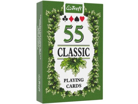 Trefl Klasyczna talia kart: Karty do gry Classic 55 GR0722