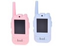 Zestaw 2x Krótkofalówki Dla Dzieci Walkie Talkie Video LCD 2" Kamera ZA6160