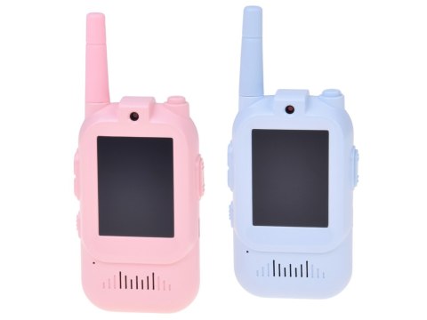 Zestaw 2x Krótkofalówki Dla Dzieci Walkie Talkie Video LCD 2" Kamera ZA6160