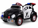 Autko na akumulator dla dziecka radiowóz garbus POLICJA bujanie PA0350